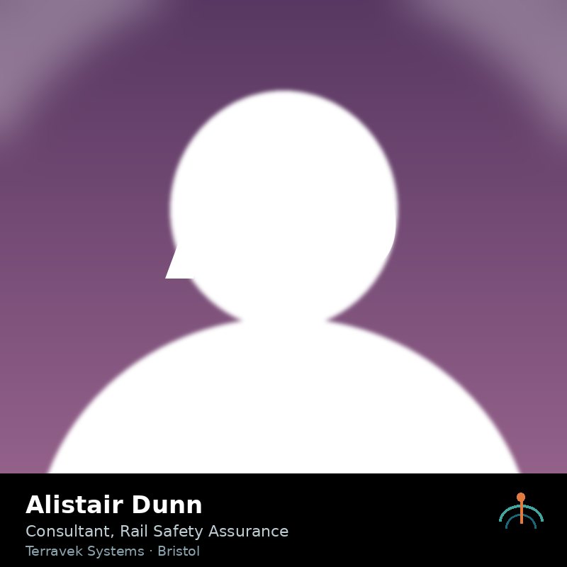 Portrait of Alistair Dunn