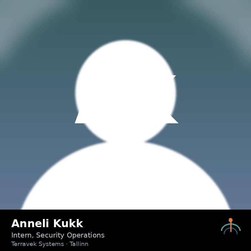 Portrait of Anneli Kukk