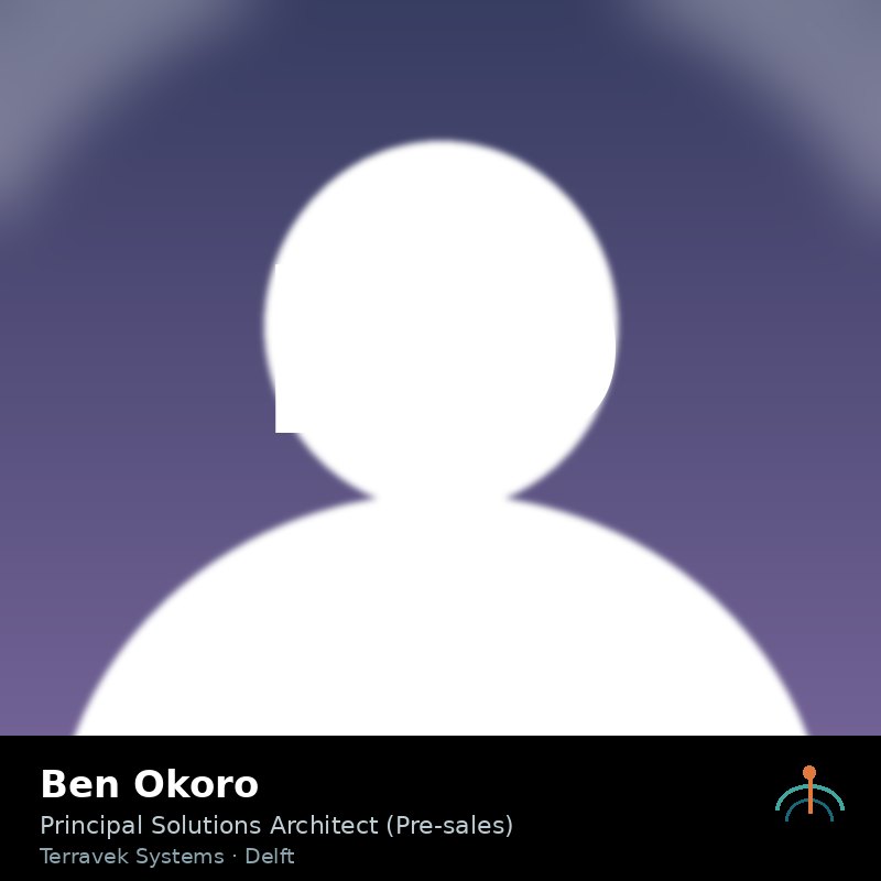 Portrait of Ben Okoro