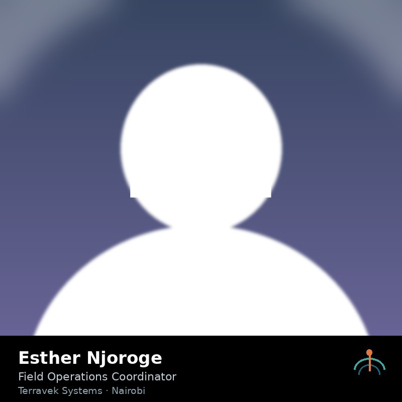 Portrait of Esther Njoroge