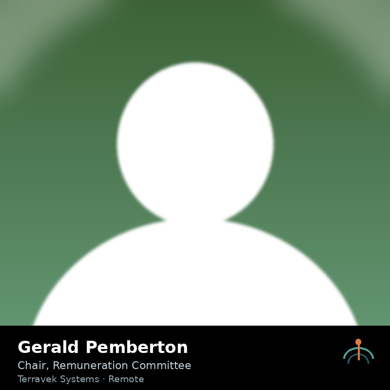 Portrait of Gerald Pemberton