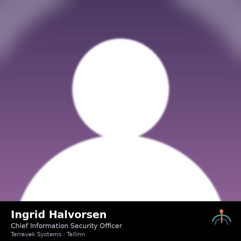 Portrait of Ingrid Halvorsen