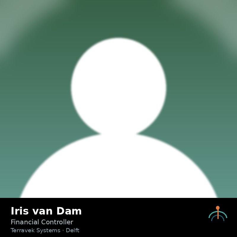 Portrait of Iris van Dam