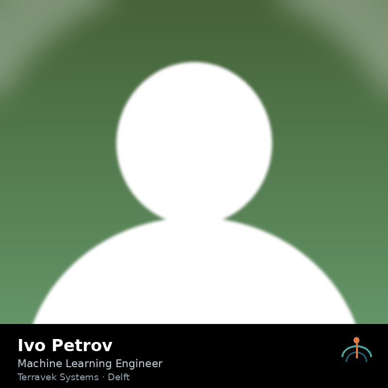 Portrait of Ivo Petrov