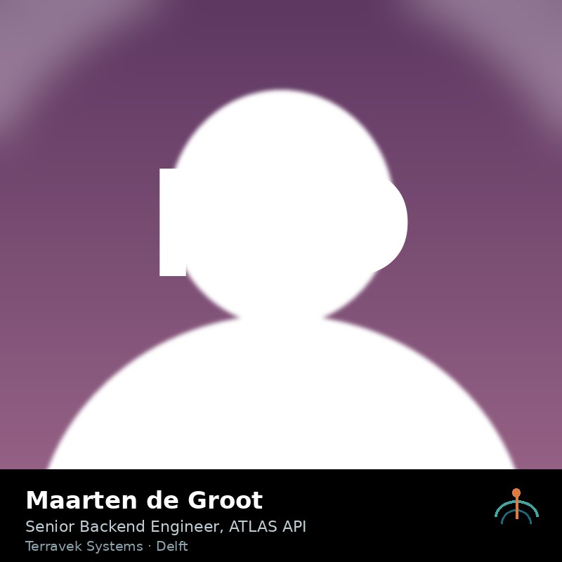 Portrait of Maarten de Groot