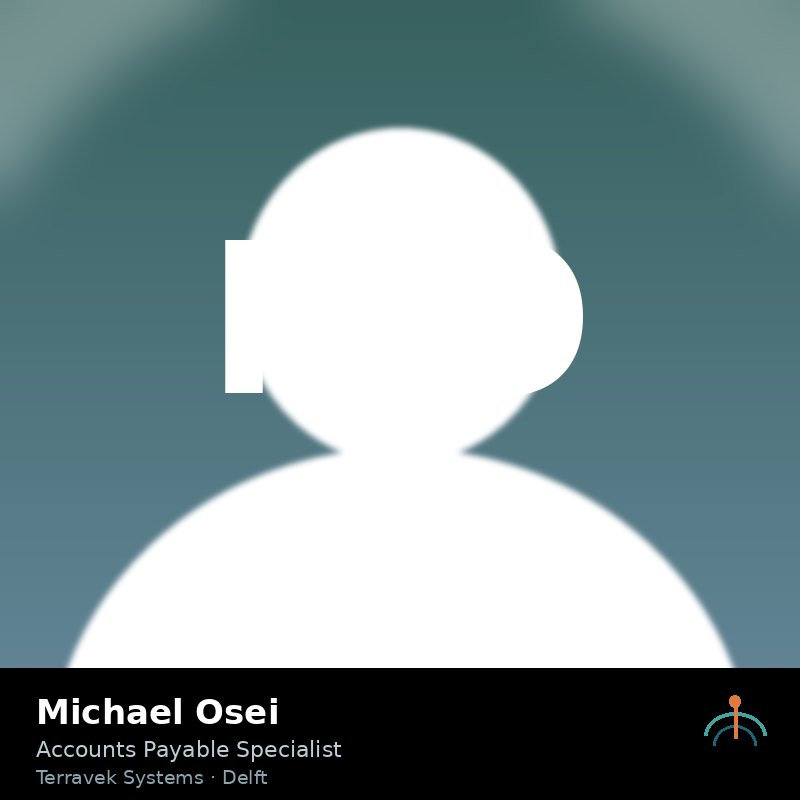 Portrait of Michael Osei