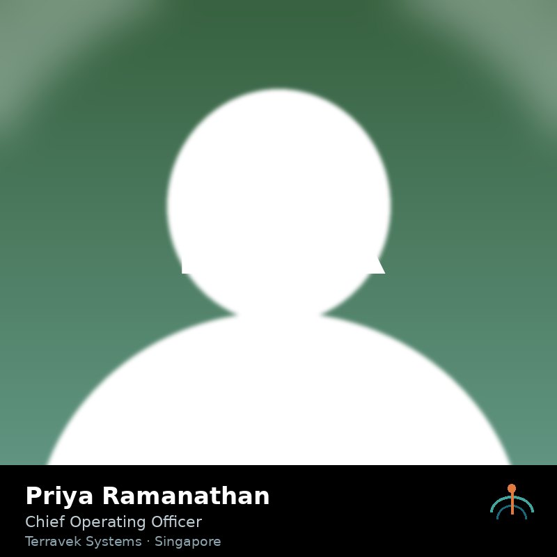Portrait of Priya Ramanathan
