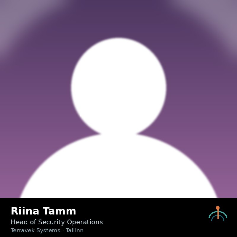 Portrait of Riina Tamm