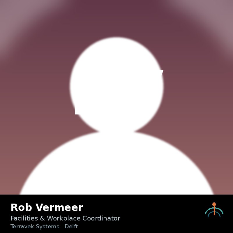 Portrait of Rob Vermeer