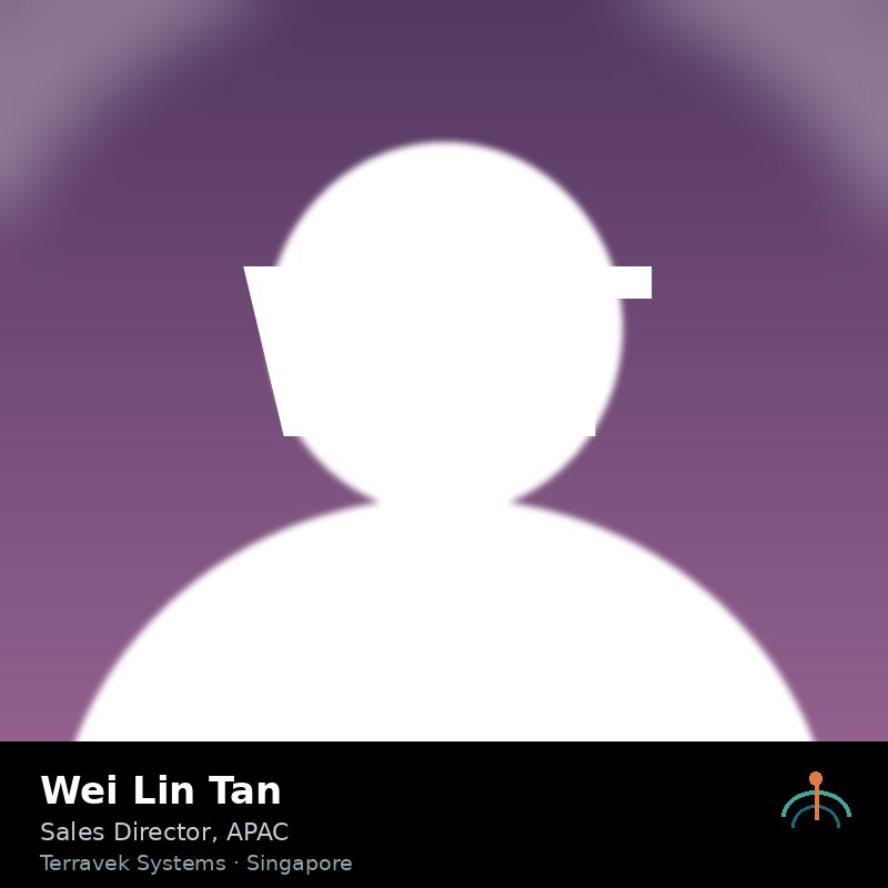 Portrait of Wei Lin Tan